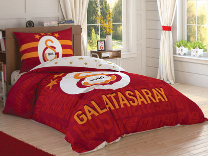 Taç Lisanslı Galatasaray Sportif Tek Kişilik Nevresim Takımı resmi