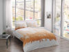 Taç Pamuk Saten Glow London Gold Çift Kişilik Nevresim Takımı resmi